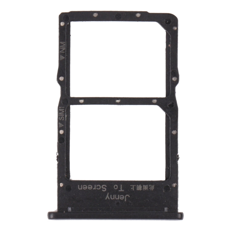 SIM Card + NM Card Tray for Huawei Nova 7i (Black)