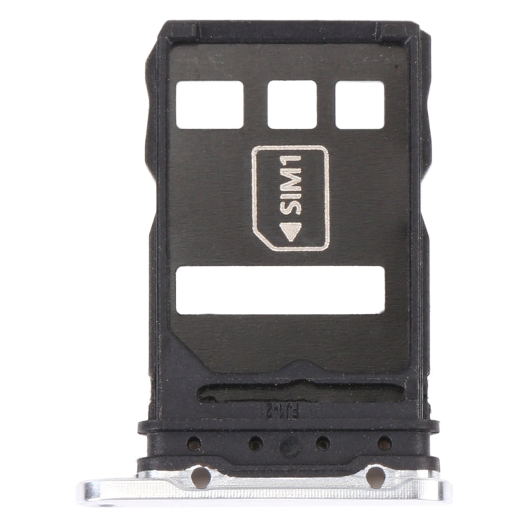 SIM Card + NM Card Tray for Huawei P40 Pro (Silver)