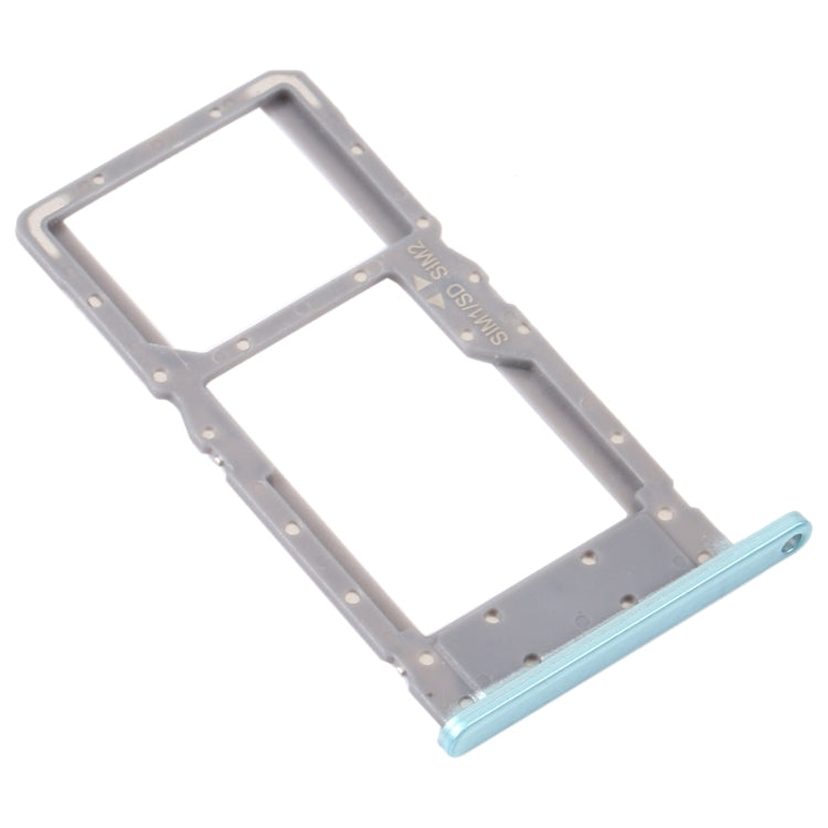SIM Card Tray + SIM Card Tray / Micro SD Card Tray for Honor Play 4 (Phantom Blue)