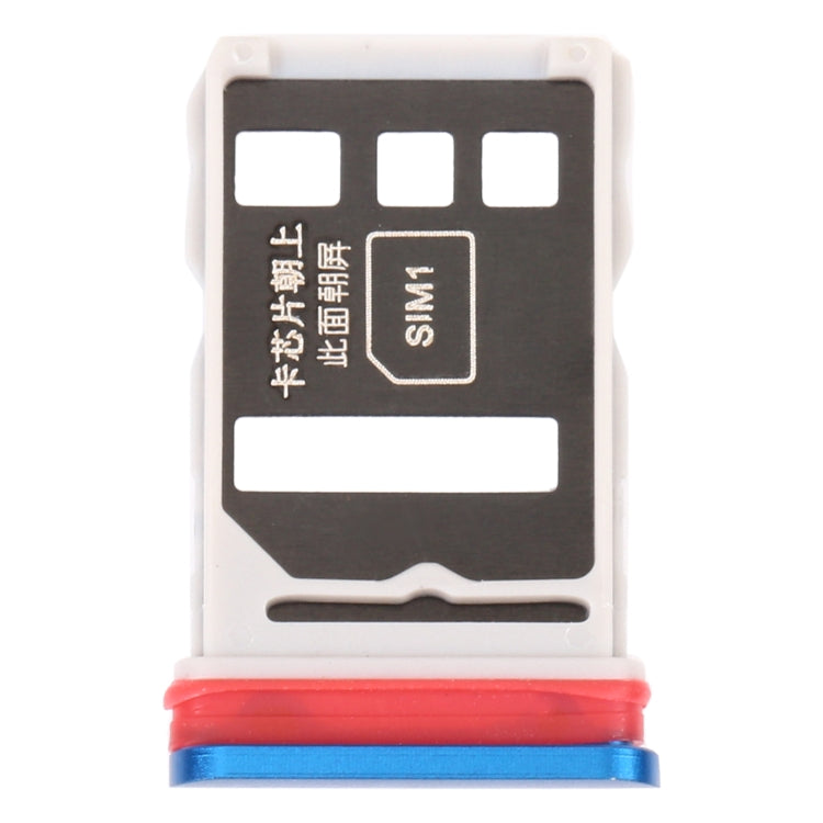 Carte SIM + plateau de carte SIM pour Huawei Nova 6 (bleu)