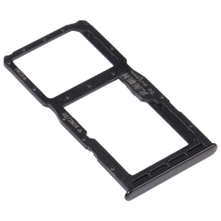 Carte SIM + Carte SIM / Plateau de Carte Micro SD pour Huawei Nova 4e (Noir)