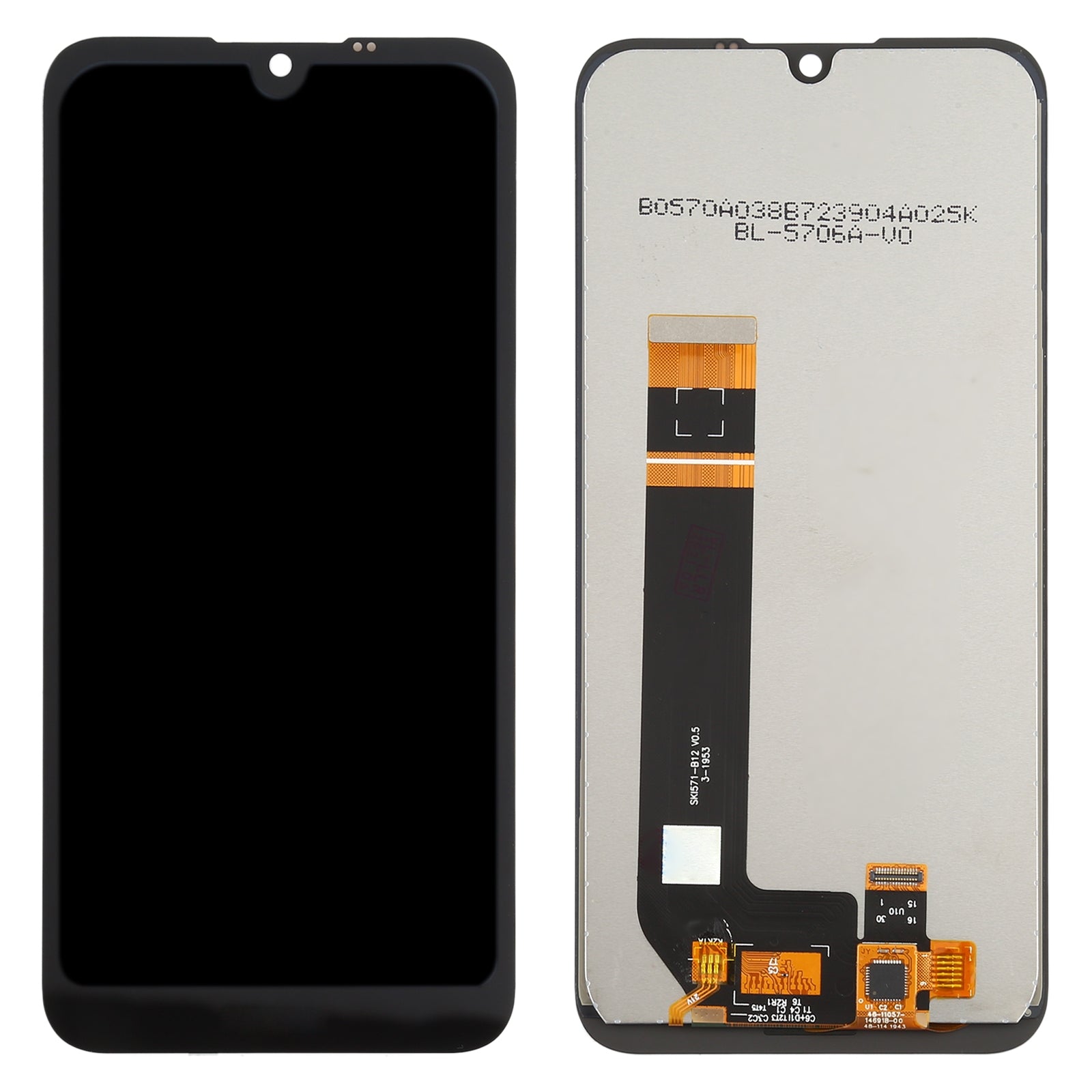 Ecran LCD + Vitre Tactile Nokia 1.3 TA-1216 TA-1205 Noir
