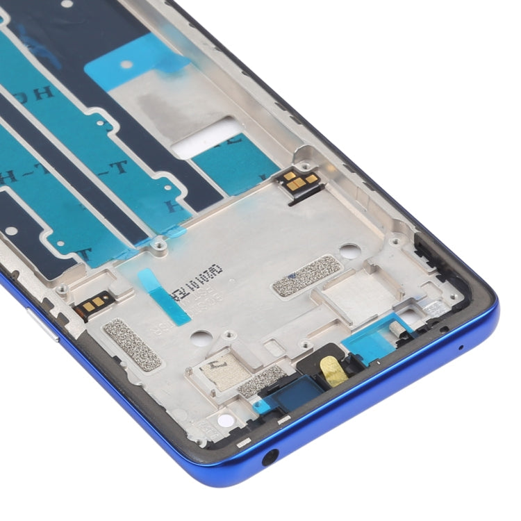 Placa de Bisel de Marco LCD de la Carcasa Delantera TCL 10 más T782H (Azul)