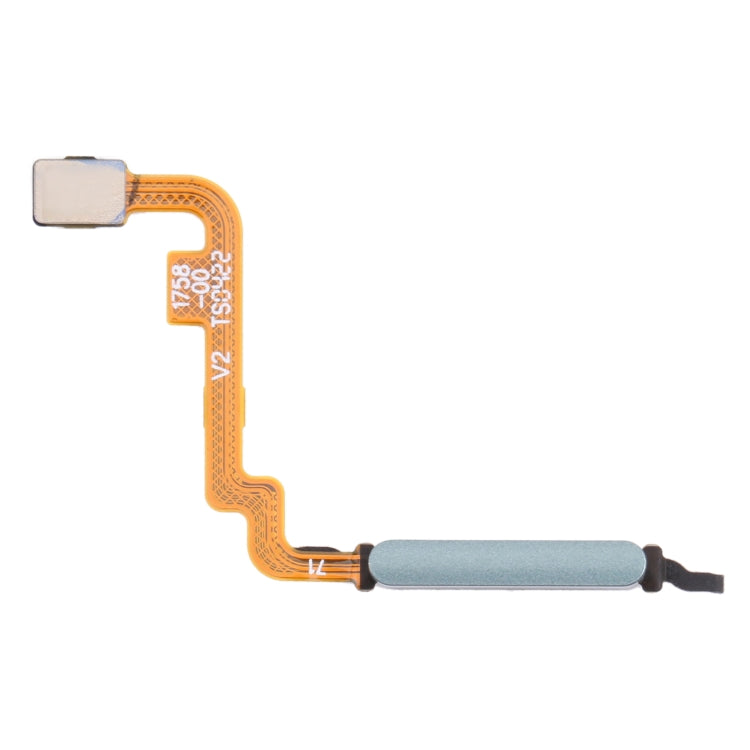 Cable Flex del Sensor de Huellas Digitales Para Xiaomi Redmi Note 10 / Redmi Note 10S M2101K7AI M2101K7AG M2101K7BG M2101K7BI M2101K7BNY (Verde)