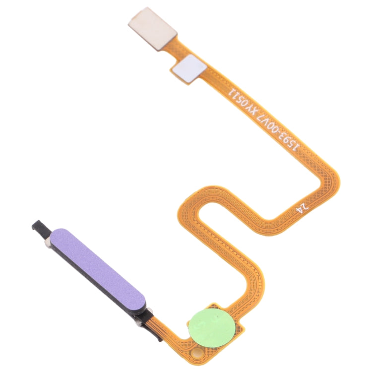 Cable Flex del Sensor de Huellas Dactilares Para Xiaomi Redmi Note 9 5G / Redmi Note 9T M2007J22G M2007J22C (Morado)