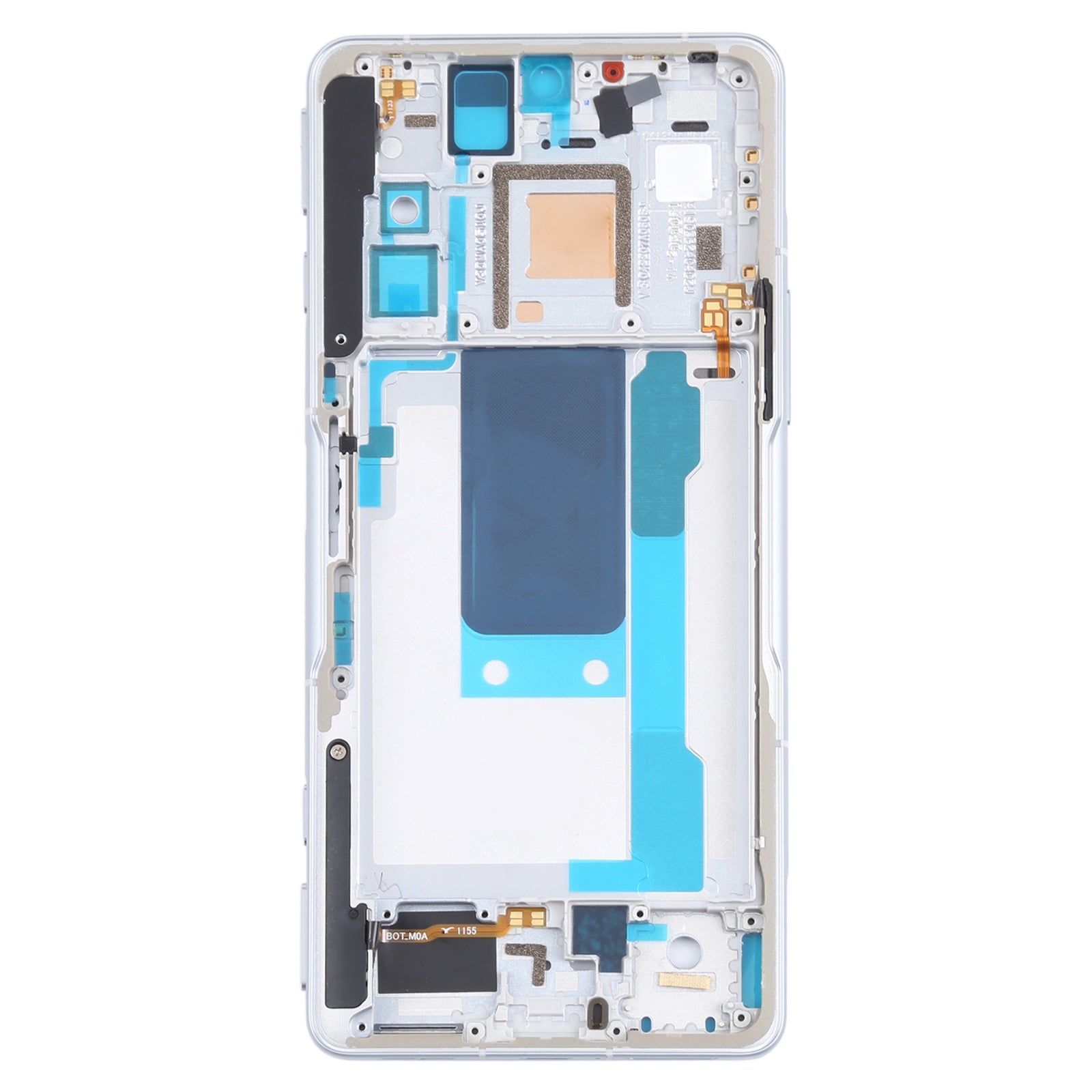 Châssis LCD Cadre Intermédiaire Xiaomi Redmi K40 Gaming / Poco F3 GT Argent