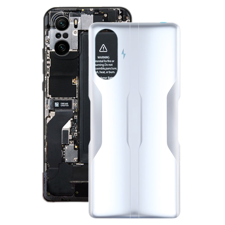 Cache batterie arrière d'origine pour Xiaomi Redmi K40 Gaming (Blanc)