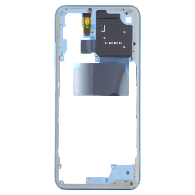 Plaque de cadre intermédiaire pour Xiaomi Redmi Note 10S M2101K7BG (Bleu)