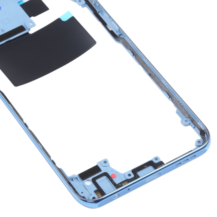Plaque de cadre intermédiaire pour Xiaomi Redmi Note 10S M2101K7BG (Bleu)