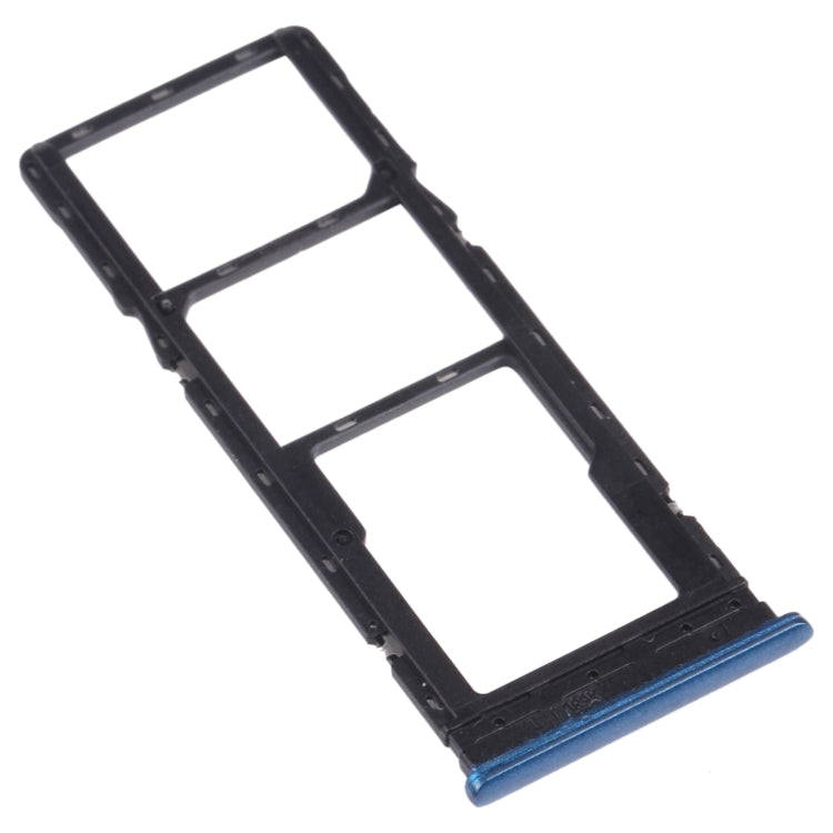 SIM Card Tray SIM Card Tray + Micro SD Card Tray For Infinix Hot 9 Play X680 C680B X680C (Blue)