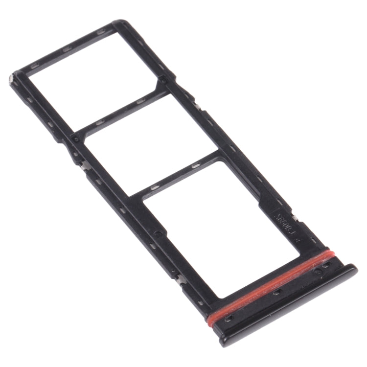 SIM Card Tray SIM Card Tray + Micro SD Card Tray for Infinix Hot 8 Lite X650 (Black)