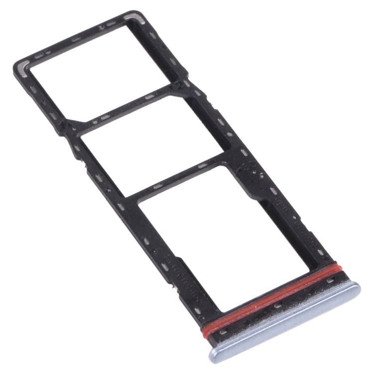 SIM Card Tray SIM Card Tray + Micro SD Card Tray for Infinix Hot 8 Lite X650 (Grey)