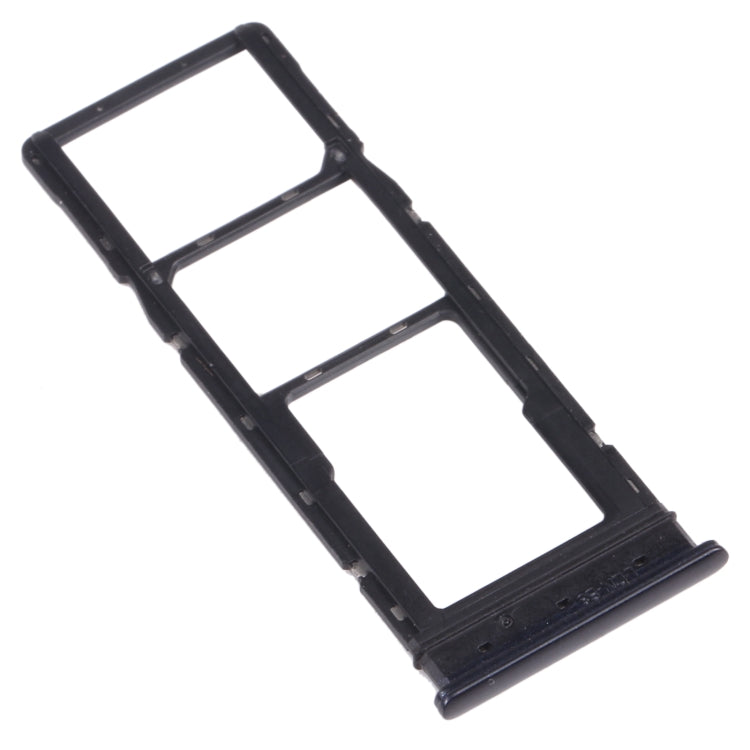 SIM Card + SIM Card Tray + Micro SD Card Tray for Tecno Spark 5 Air KD6A (Black)