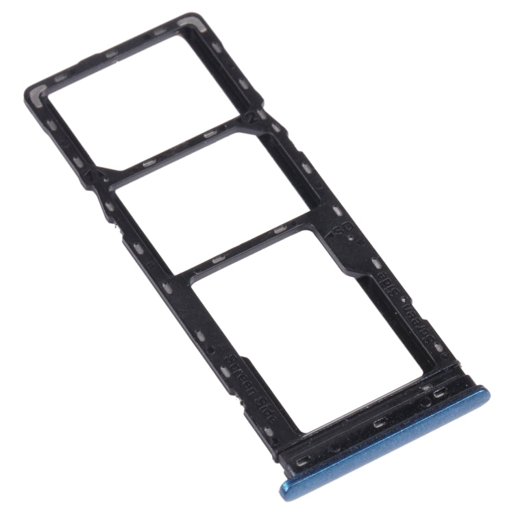 SIM Card Tray SIM Card Tray + Micro SD Card Tray For Infinix Hot 9 x655C x655 x655d (Blue)
