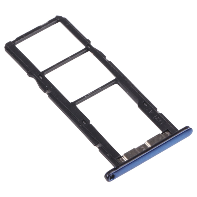 SIM Card Tray SIM Card Tray + Micro SD Card Tray for Infinix S3x X622 (Blue)