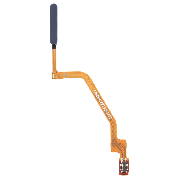 Cable Flex de Sensor de Huellas Dactilares Para Xiaomi Redmi Note 9S / Redmi Note 9 Pro / Redmi Note 9 Pro Max (Negro)