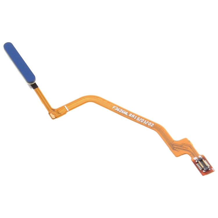 Cable Flex de Sensor de Huellas Dactilares Para Xiaomi Redmi Note 9S / Redmi Note 9 Pro / Redmi Note 9 Pro Max (Azul)