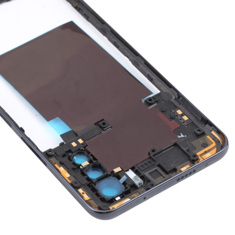 Placa del Bisel del Marco Medio Para Xiaomi Redmi Note 10 Pro 5G (Negro)