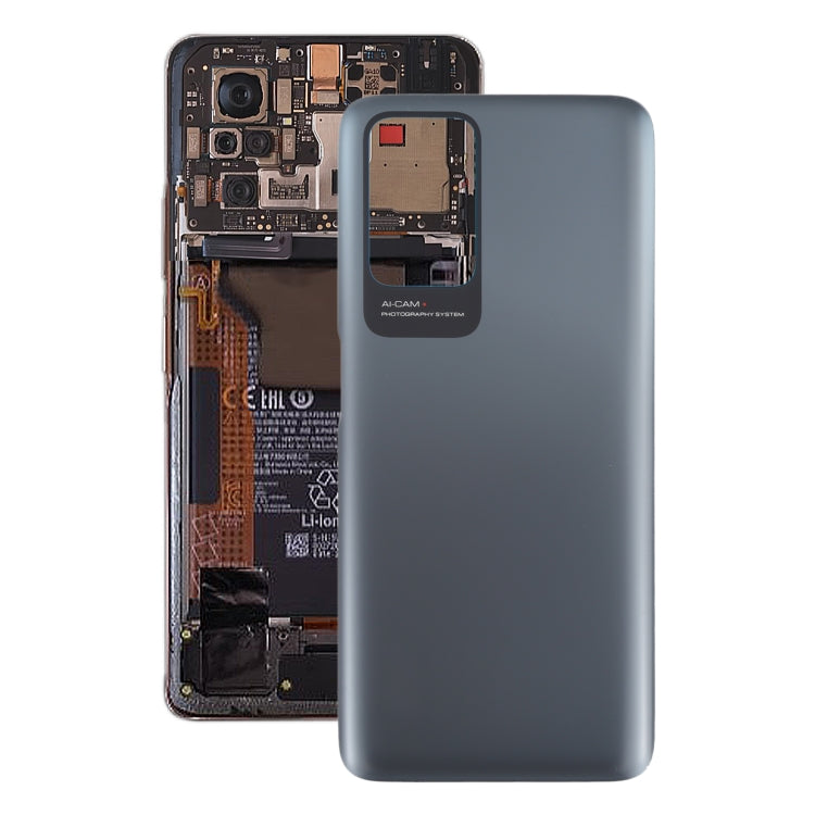 Tapa Trasera de Batería Original Para Xiaomi Redmi 10 / Redmi 10 Prime / Redmi Note 11 4G / Redmi 10 2022 (Negro)