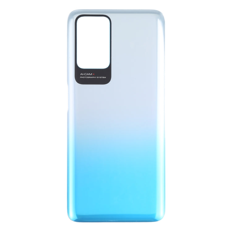 Coque arrière de batterie d'origine pour Xiaomi Redmi 10 / Redmi 10 Prime / Redmi Note 11 4G / Redmi 10 2022 (Bleu)