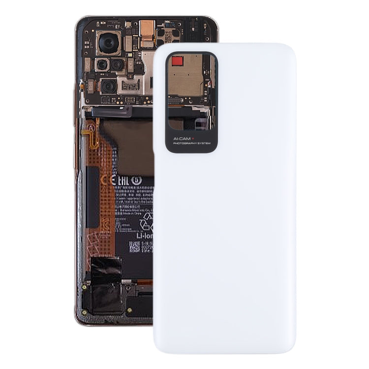 Tapa Trasera de Batería Original Para Xiaomi Redmi 10 / Redmi 10 Prime / Redmi Note 11 4G / Redmi 10 2022 (Blanco)