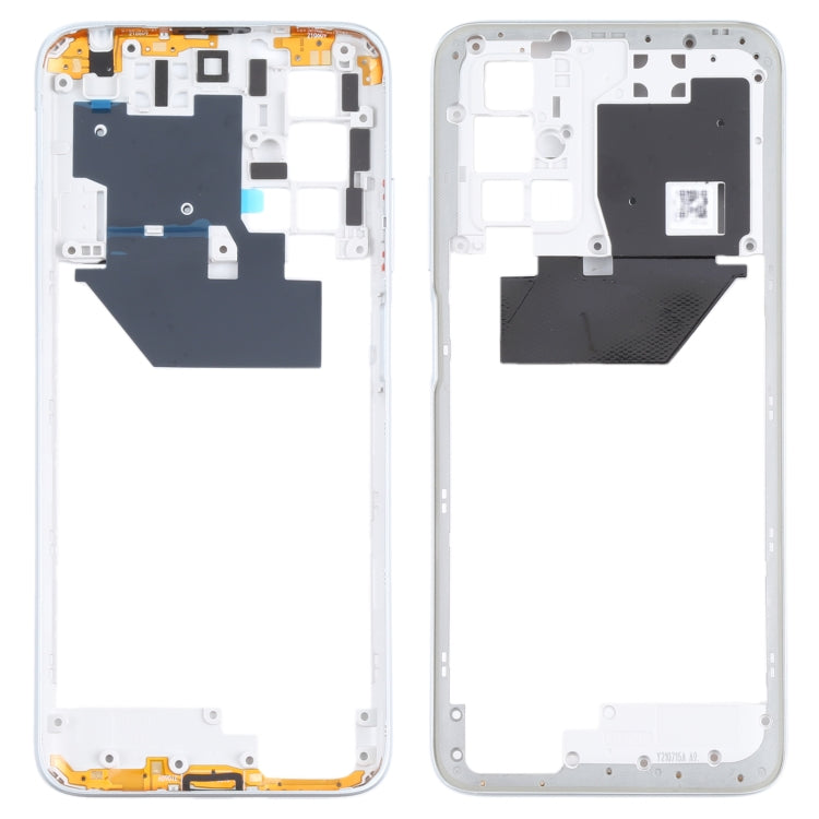 Placa de Bisel del Marco Medio Para Xiaomi Redmi 10 (Blanco)