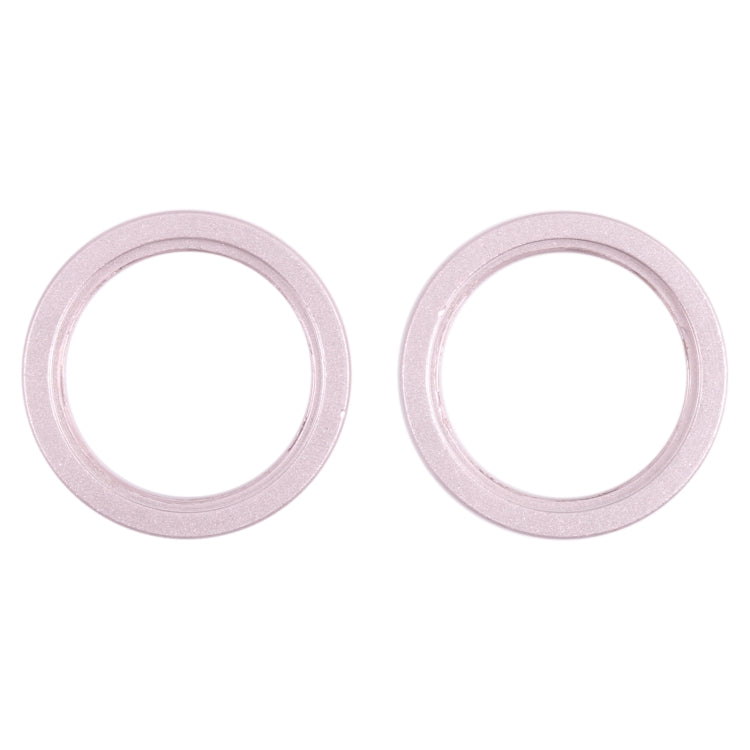 2 PCS Rückkamera Glaslinse Metall Außenschutz Ring Hoop für iPhone 13