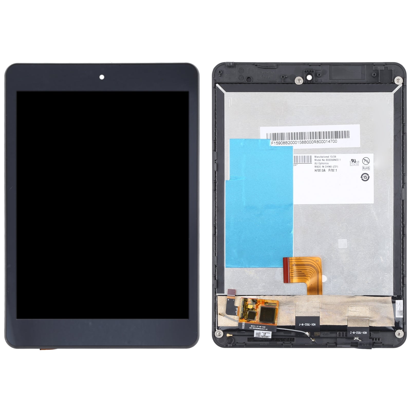 LCD Screen + Touch Digitizer Lenovo Miix 3-830 79 Black