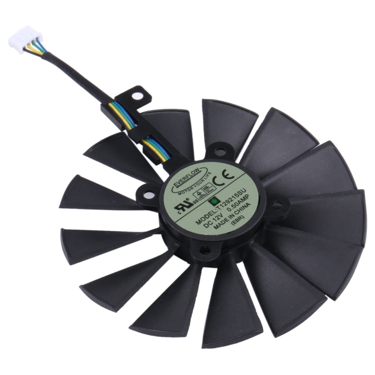T129215SM 95mm Computer VGA Cooling Fan For Asus Strix RX470 O4G GAMING 4 PIN 13 Blades