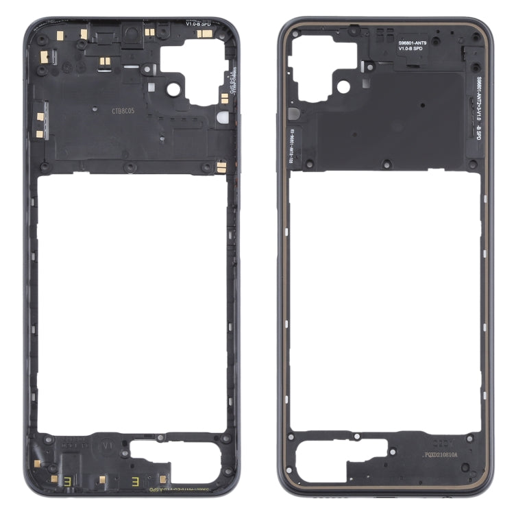 Plaque de cadre intermédiaire pour Samsung Galaxy A22 5G (Noir)