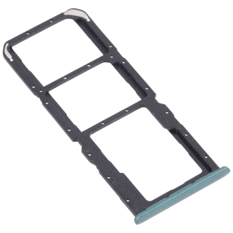 SIM Card + SIM Card + Micro SD Card Tray For Oppo Realme 7i RMX2103 (Green)