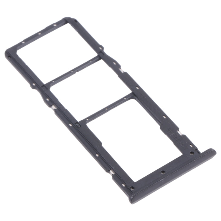 Plateau de carte SIM + plateau de carte SIM + plateau de carte Micro SD pour Oppo Realme C21 / Realme C21Y RMX3201 RMX3261 (noir)
