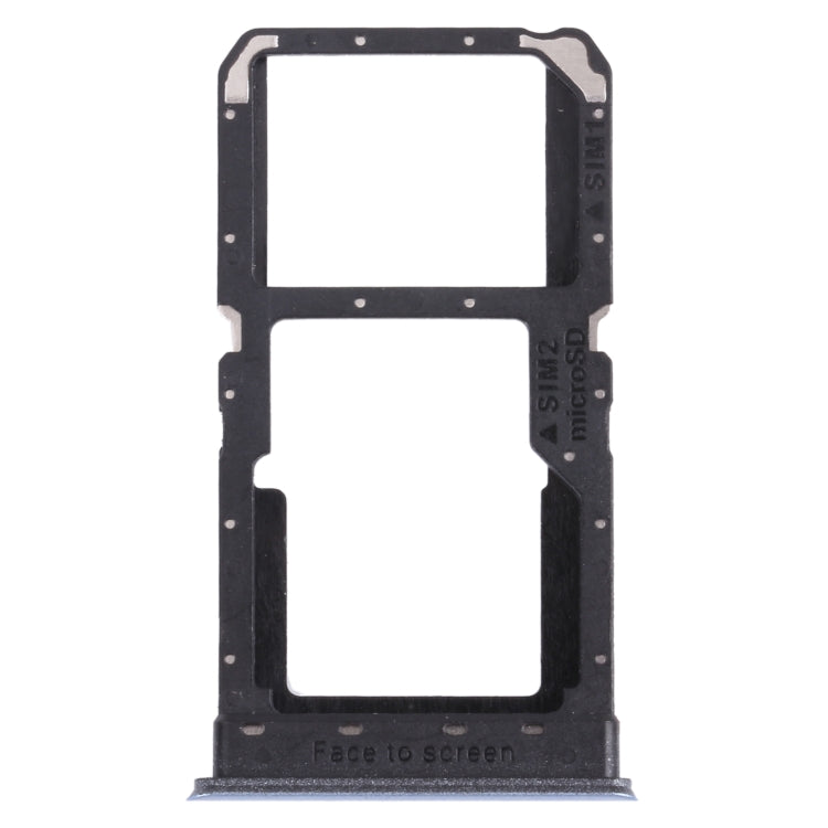 SIM Card + SIM Card / Micro SD Card Tray for Oppo Realme V5 5G (Silver)