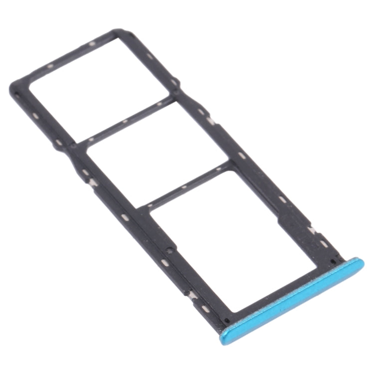 SIM Card + SIM Card + Micro SD Card Tray For Oppo Realme 5i RMX2030 RMX2032 (Green)