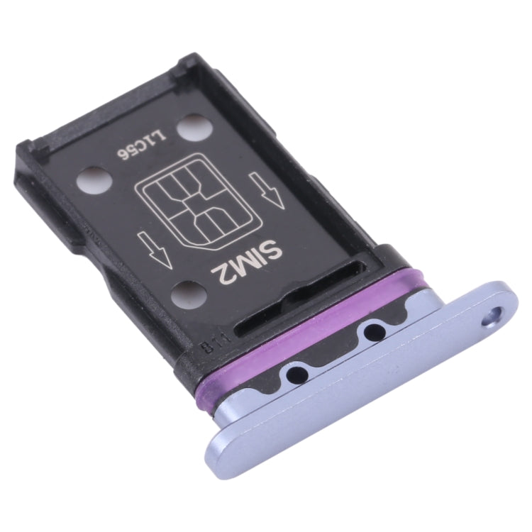 SIM Card + SIM Card Tray For Oppo Realme X50 Pro 5G RMX2075 RMX2071 RMX2076 (Silver)