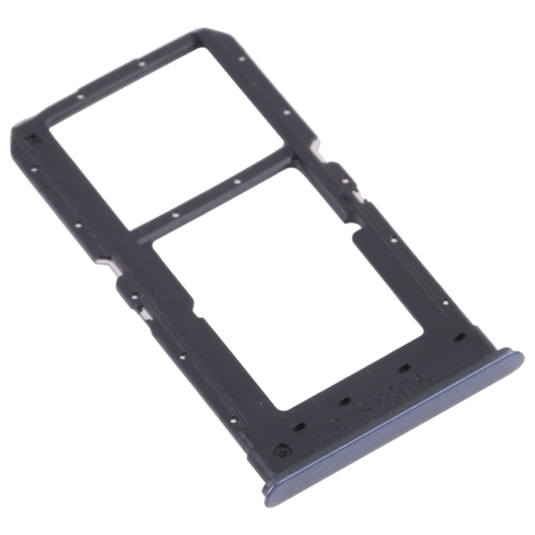 SIM Card + SIM Card / Micro SD Card Tray For Oppo K7X / Realme V5 / Realme Q2 Perm00 (Black)