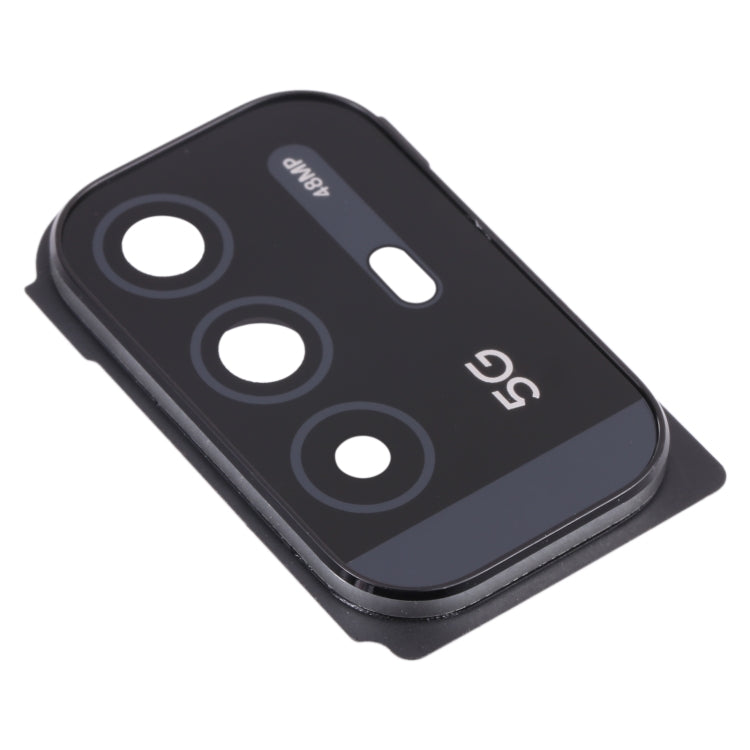 Couvercle d'objectif de caméra pour Oppo A95 PELM00 (noir)
