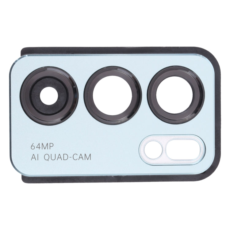 Couvercle d'objectif de caméra pour Oppo Reno 6 5G PEQM00 CPH2251 (Bleu)