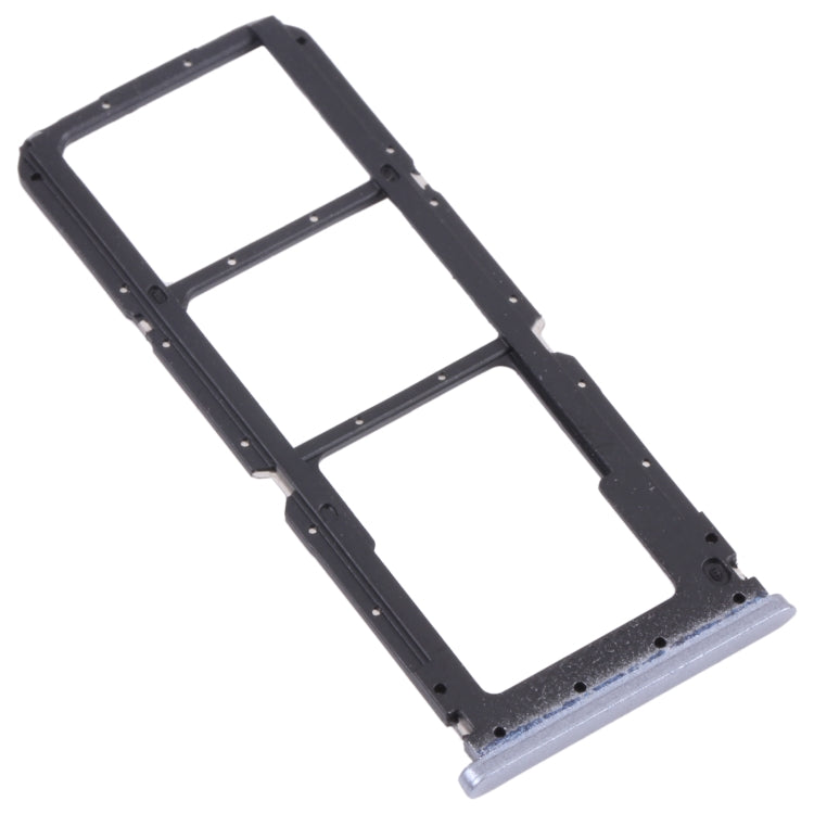 SIM Card + SIM Card + Micro SD Card Tray For Oppo A55 PE mm00 PE mm20 PEMT00 PEMT20 (Black)