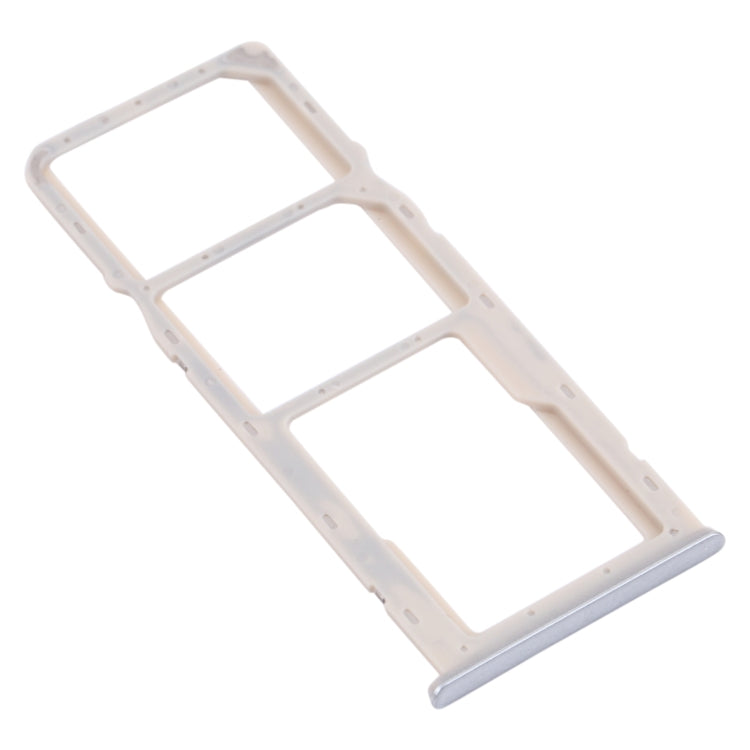 SIM Card + SIM Card + Micro SD Card Tray for Oppo A35 CPH2179 (White)
