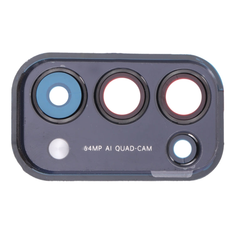 Couvercle d'objectif de caméra pour Oppo Reno 5 5G PEGM00 PEGT00 CPH2145 (noir)