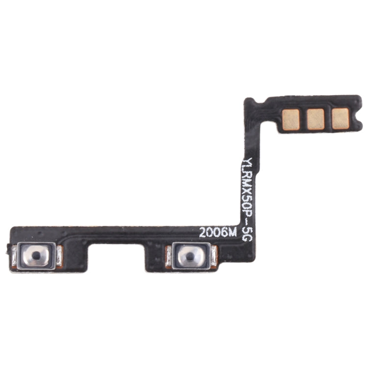 Botón de Volumen Flex Cable Para Oppo Realme X50 Pro 5G RMX2075 RMX2071 RMX2076