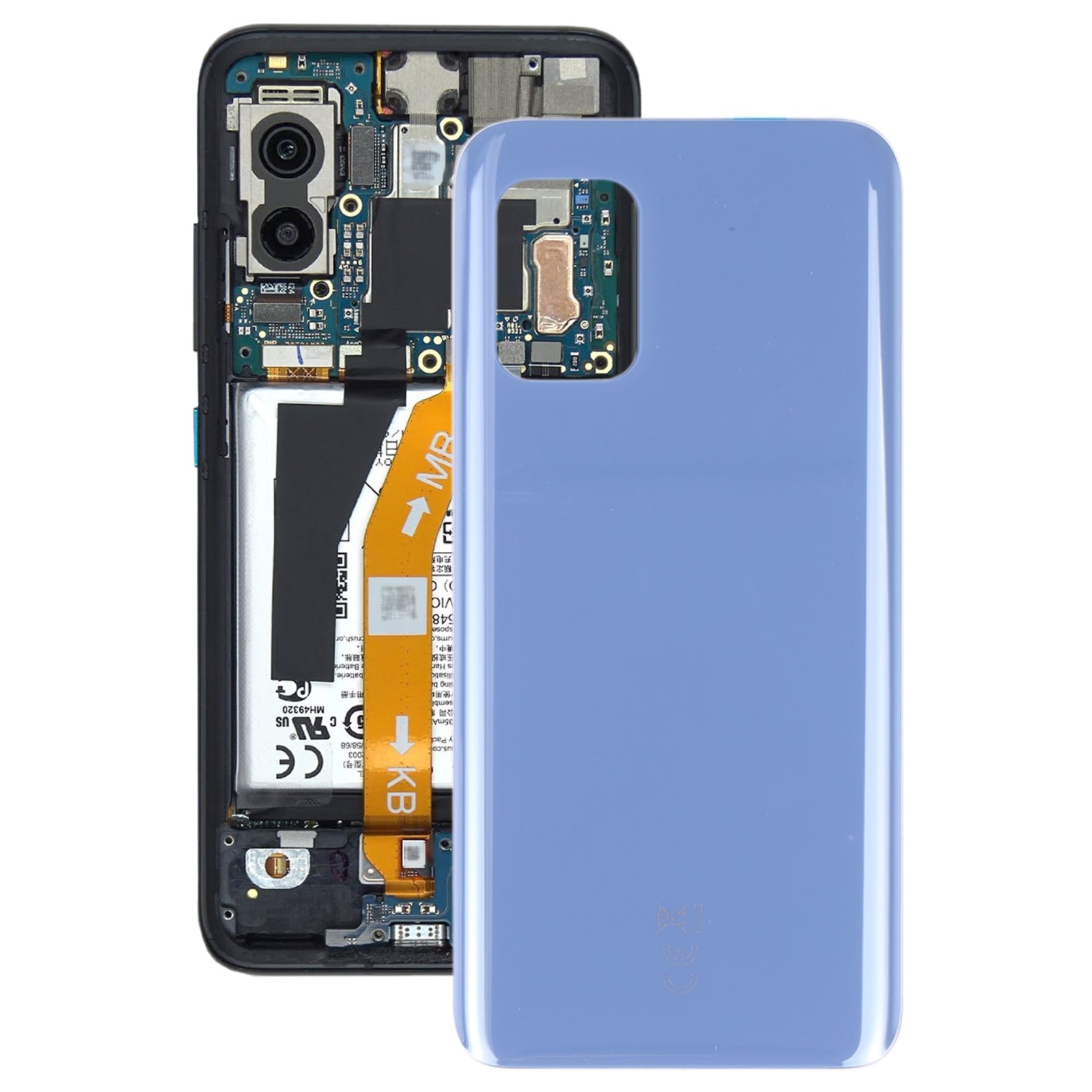 Tapa Bateria Back Cover Asus Zenfone 8 ZS590KS Azul