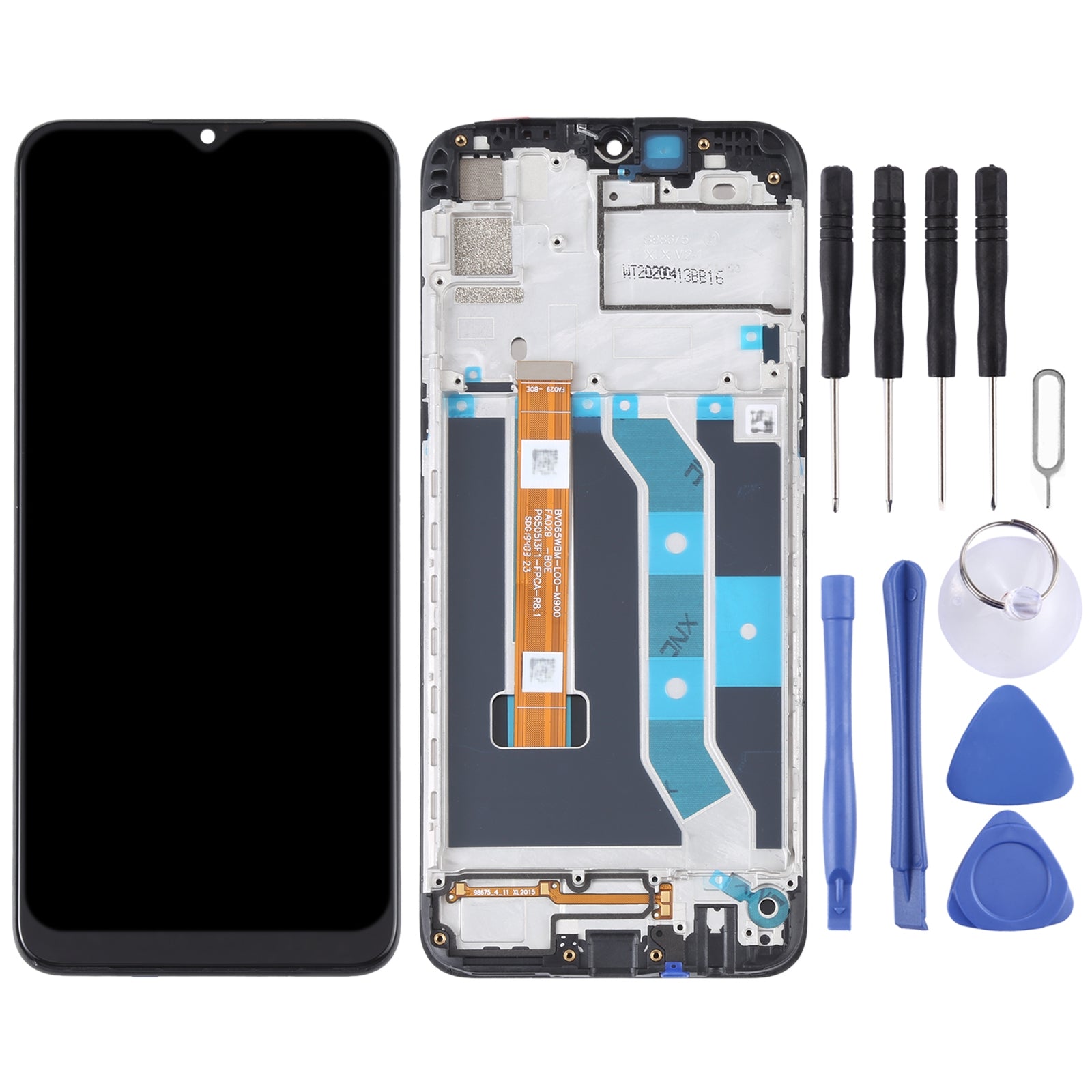 Ecran Complet LCD + Tactile + Châssis Oppo Realme 6i RMX2040