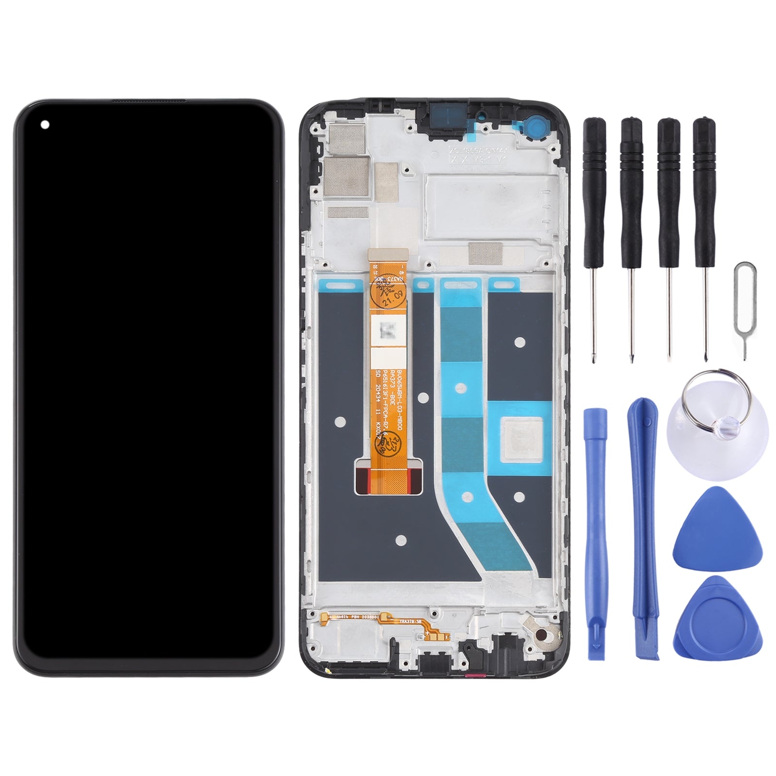 Ecran Complet LCD + Tactile + Châssis Oppo Realme 7i RMX2103