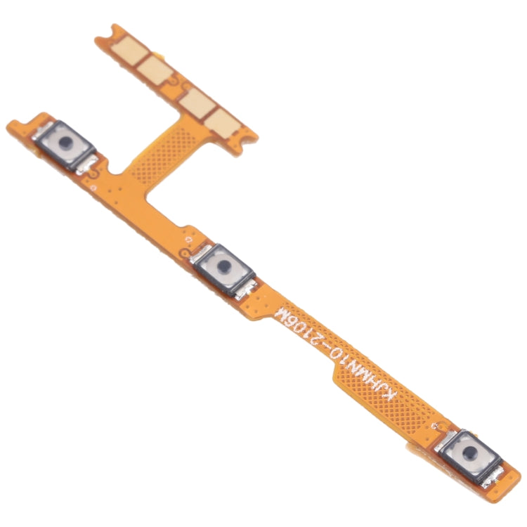 Botón de Encendido y Botón de Volumen Cable Flex Para Xiaomi Redmi Note 10S M2101K7BG M2101K7BI M2101K7BNY M2101K7BL
