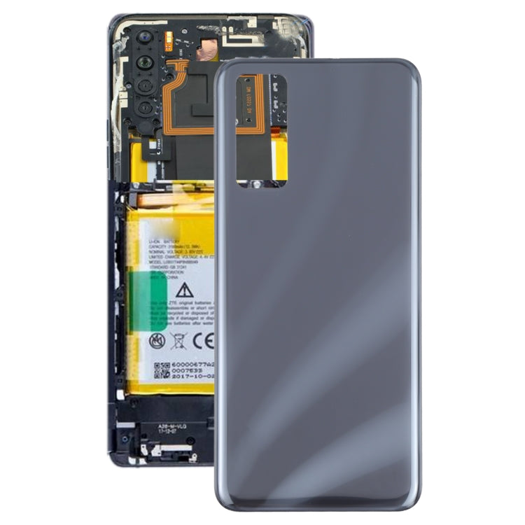 Back Glass Battery Cover ZTE Axon 20 5G A2121 (Black)