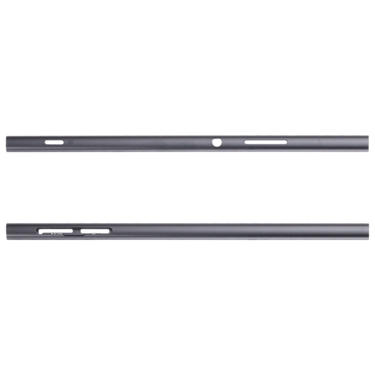 1 par de barras Laterales de Metal de Metal Para Sony Xperia Xa2 Ultra (Negro)