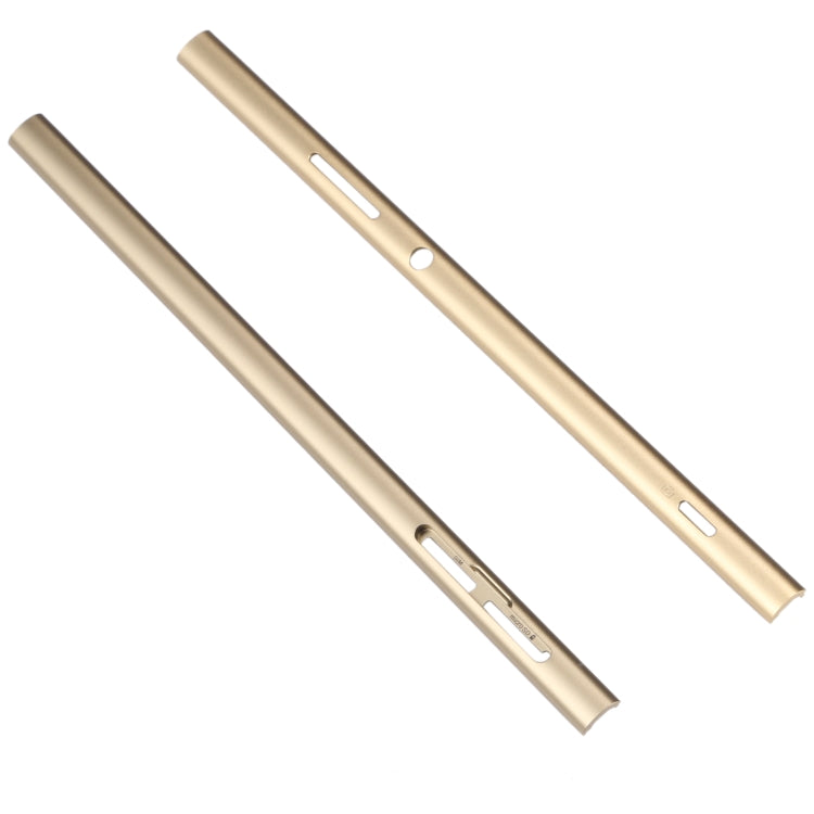 1 pair of Metal Side bar part For Sony Xperia XA2 Ultra (Gold)