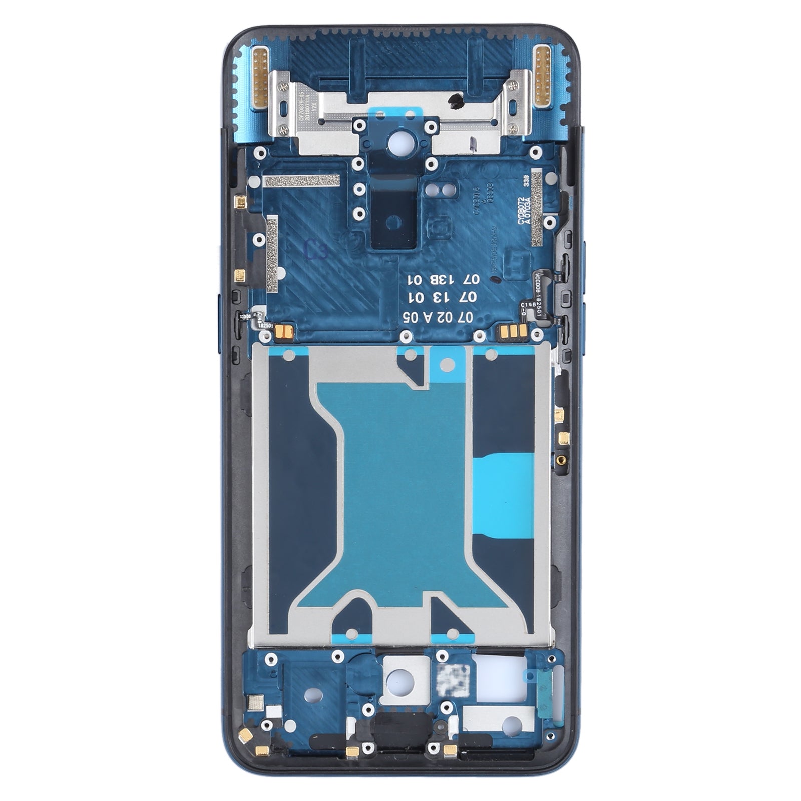 Châssis Châssis Intermédiaire LCD Oppo Find x CPP171.PAFM00 Bleu